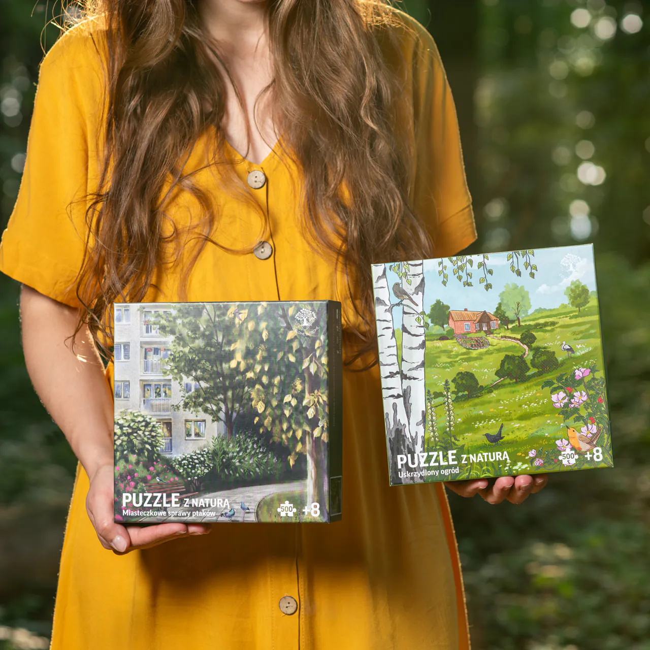 Puzzle przyrodnicze, botaniczne, relaksacyjne, 500 elementowe, do układania solo, w parze lub rodzinnie, z motywem przyrody polskiej w mieście i na wsi. Puzzle ekologicznie drukowane, z certyfikatami, jakość premium. Puzzle z ogrodem na wsi oraz puzzle z miejską przyrodą.